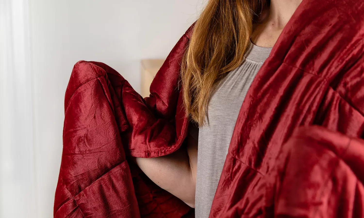 CURA Minky Wohndecke 6 kg