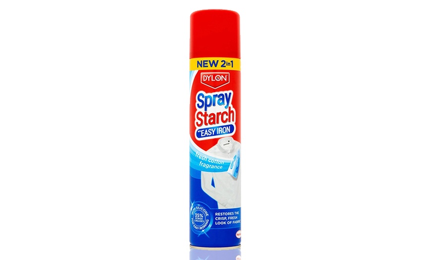 Image 4: Dylon Two-in-One Spray Starch with Easy Iron