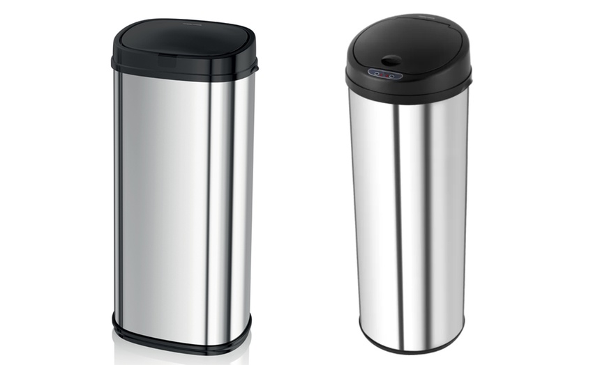 Image 1: Morphy Richards 50L Sensor Bin