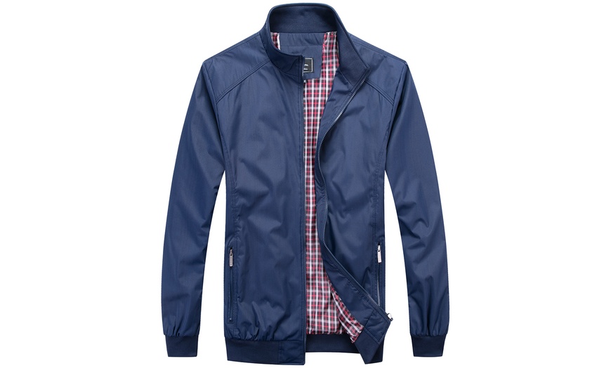 Image 3: Men's Falcon Harrington Jacket