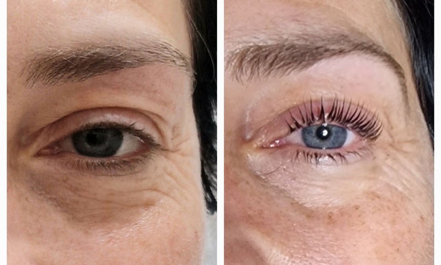 Image 3: Verstärkte Ausstrahlung: Wimpern- oder Augenbrauen-Lifting mit Farbe