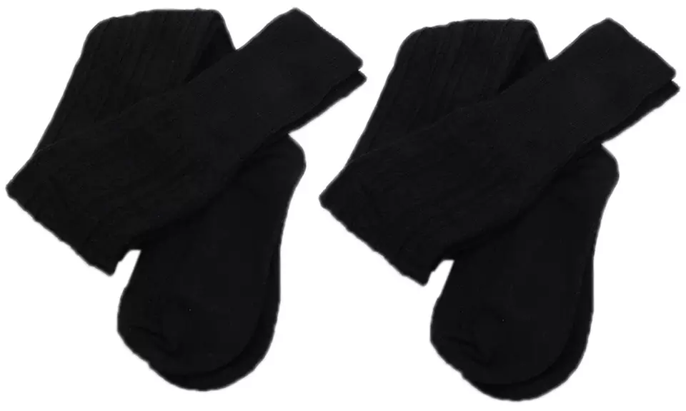 1x oder 2x Lange Strickstrümpfe für Damen