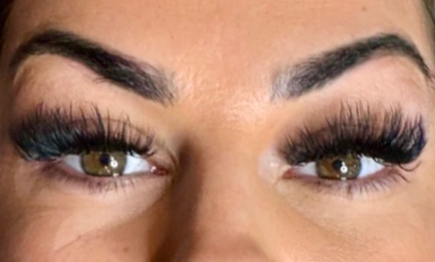 Image 8: Half Lash, Classic, Hybrid, Russian Volume or Mega Volume Extensions 