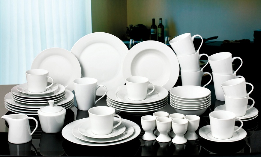 Image 1: Waterside 50-Piece Dinner Set