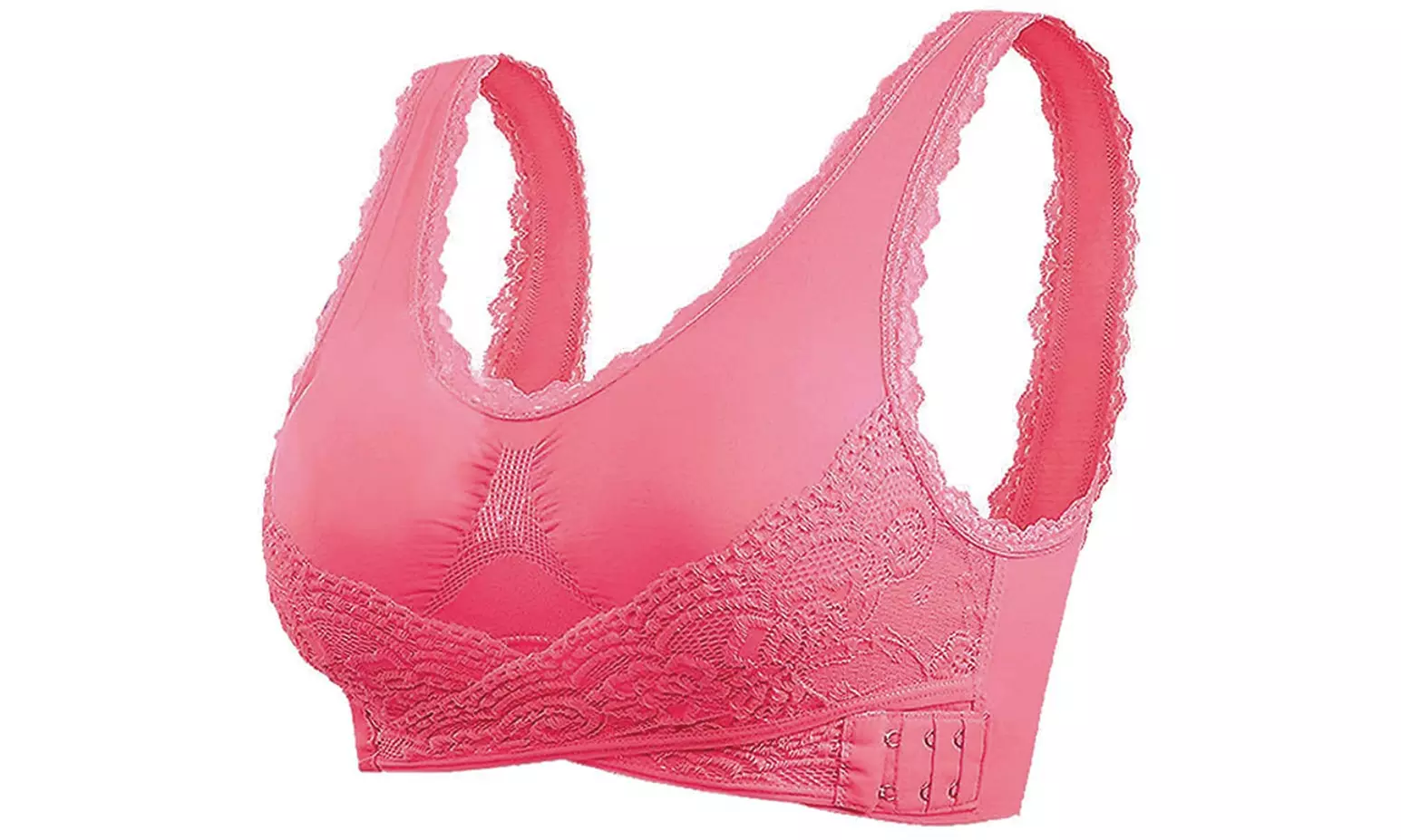 1, 2, ou 3 soutiens-gorge croisés effet dentelle