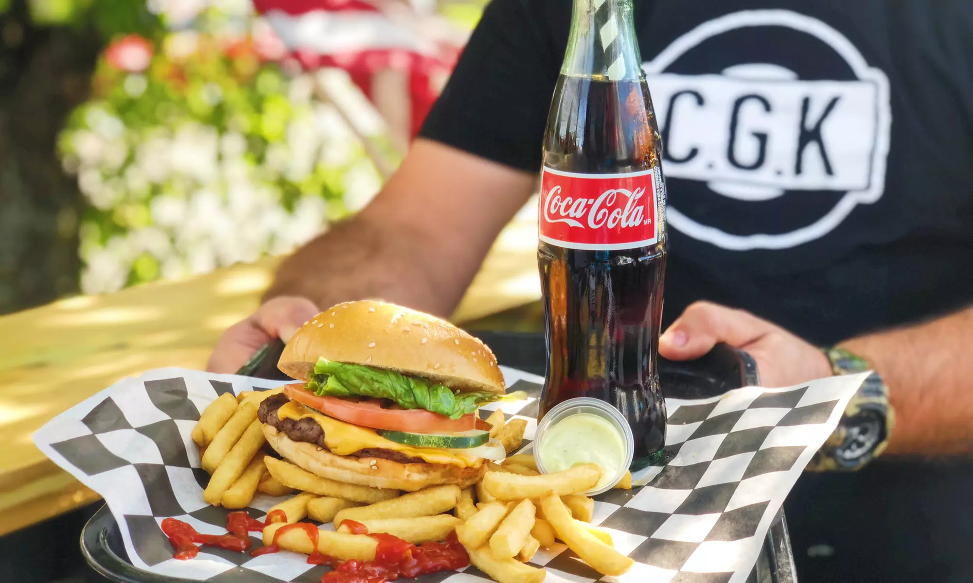 Burgers, Fries, and Soda for Two or Classic or Açaí Shakes at Crazy Good Kitchen (Up to 40% Off) - Primary Image