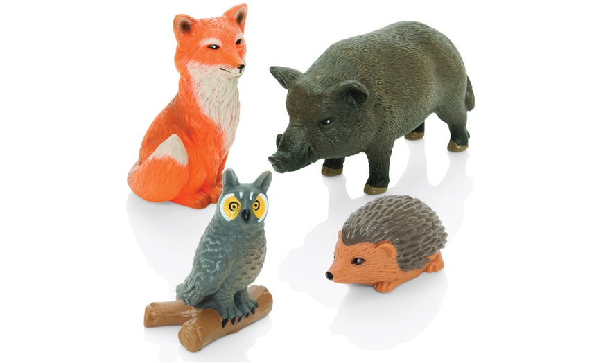 Image 2: Learning Minds Set of Eight Forest Animal Figures