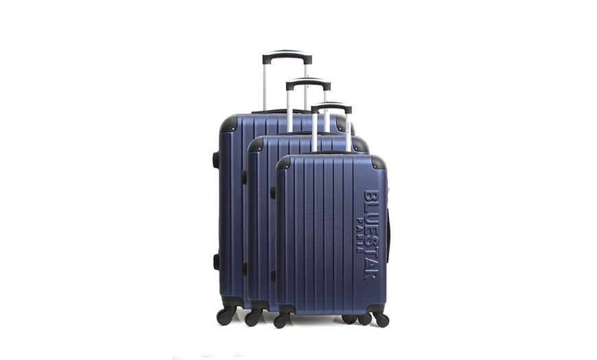 Image 17: Bluestar Set of Three Suitcases