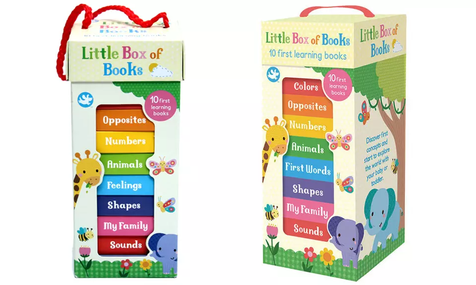 Little Box of Books: 10 First Learning Books for Toddlers - Primary Image