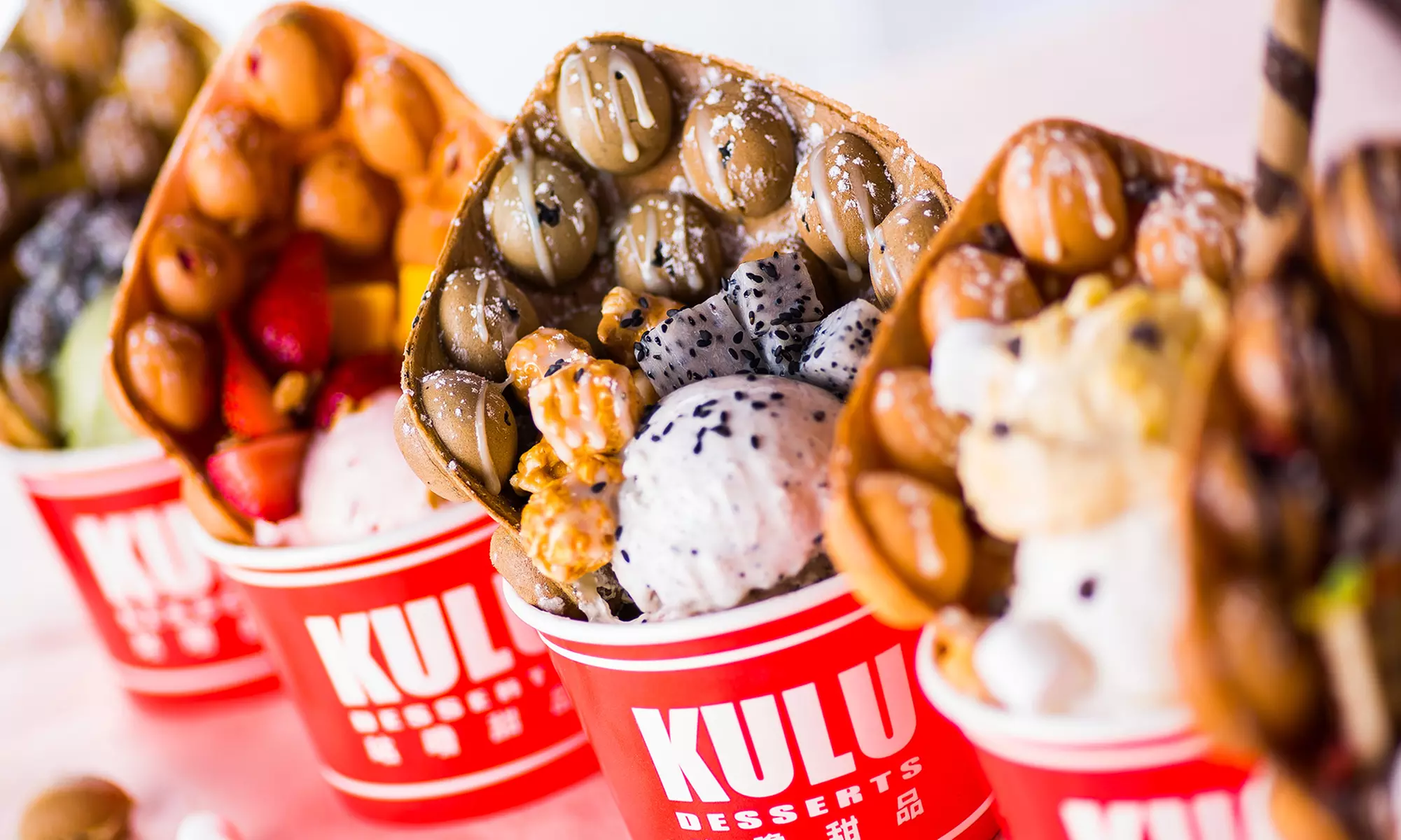 $7 for $10 Worth of Food and Drink for Carryout and Dine-In if Available at Kulu Desserts - Primary Image