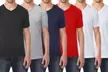 Men’s 6 pack Short Sleeve Stretch Cotton Tee (S-3XL) - Second Medium