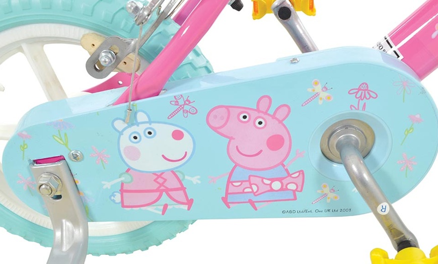 Image 8: Peppa Pig 12-inch Bike