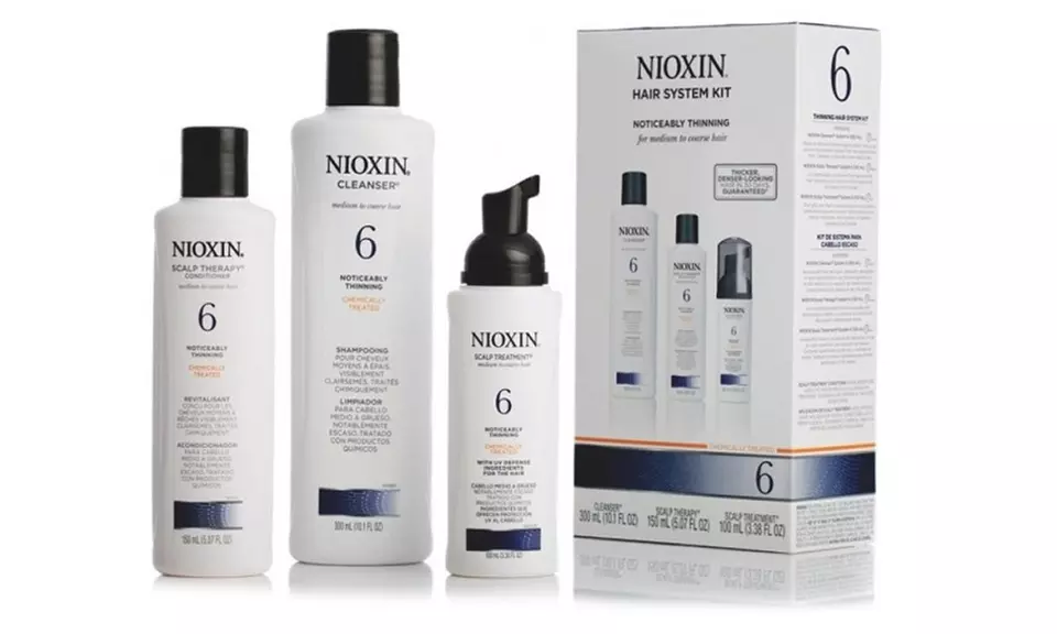Nioxin Shampoo, Conditioner, and Treatment Set (3-Piece) - Second Medium