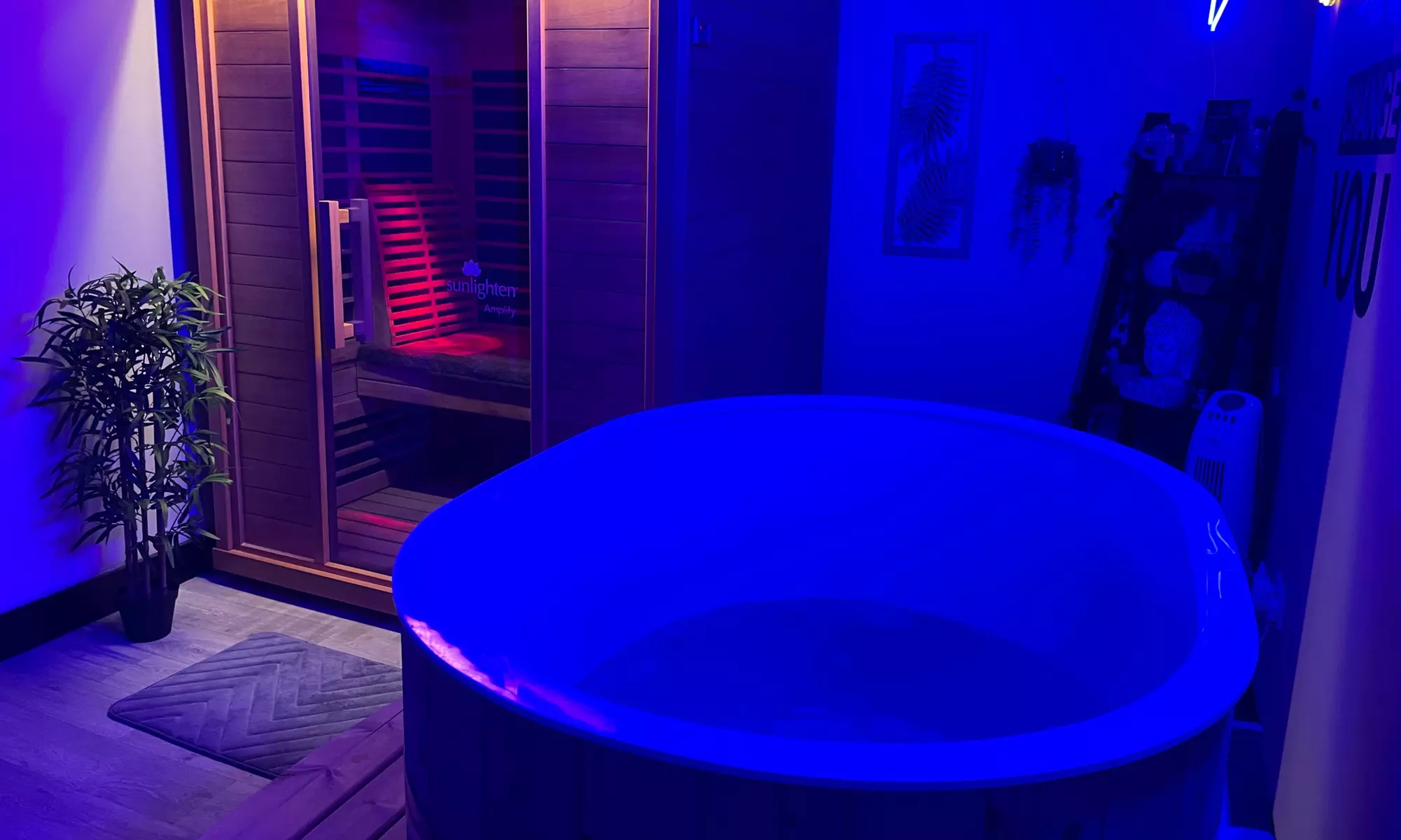 Spa & Infared Sauna at Ice Fire Therapy Liverpool