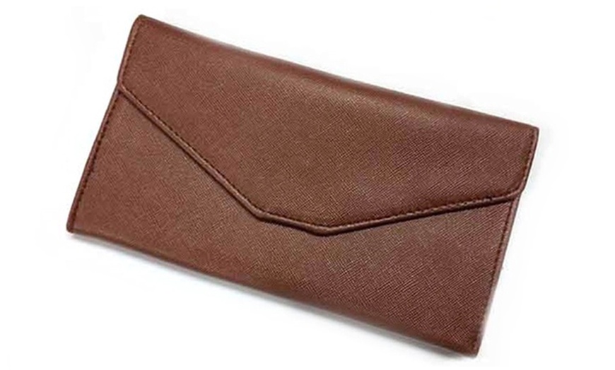 Image 6: Women's Multi-Compartment Envelope Wallet