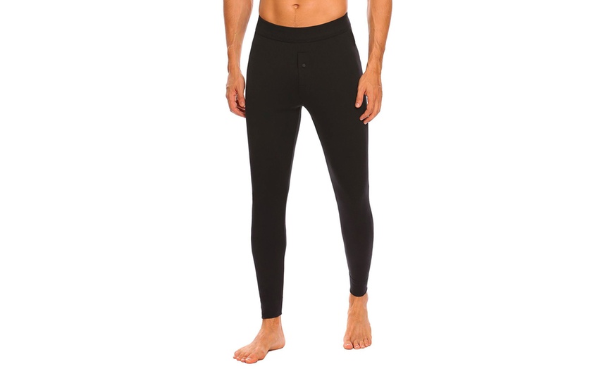 Image 3: Lot de 3 leggings thermiques pour hommes