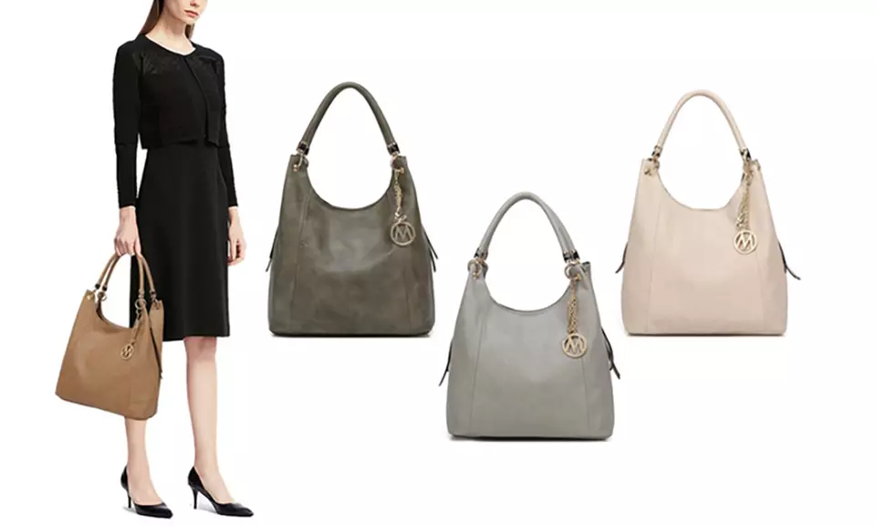 MKF Collection April Designer Hobo Shoulder Bag by Mia K. - Primary Image