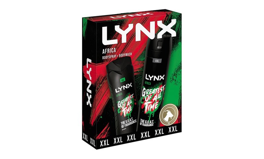 Image 3: Lynx Africa XXL Body Wash and Body Spray Gift Set for Men 