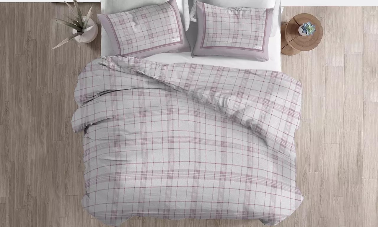 Copripiumino in flanella Fantasie invernali, natalizie, scozzesi