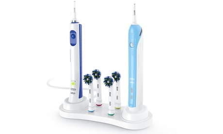 Fino a 4 supporti per spazzolino elettrico da denti