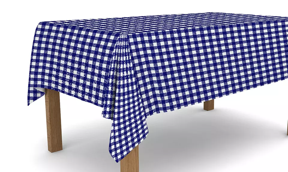 Tischdecke aus gewachstem PVC