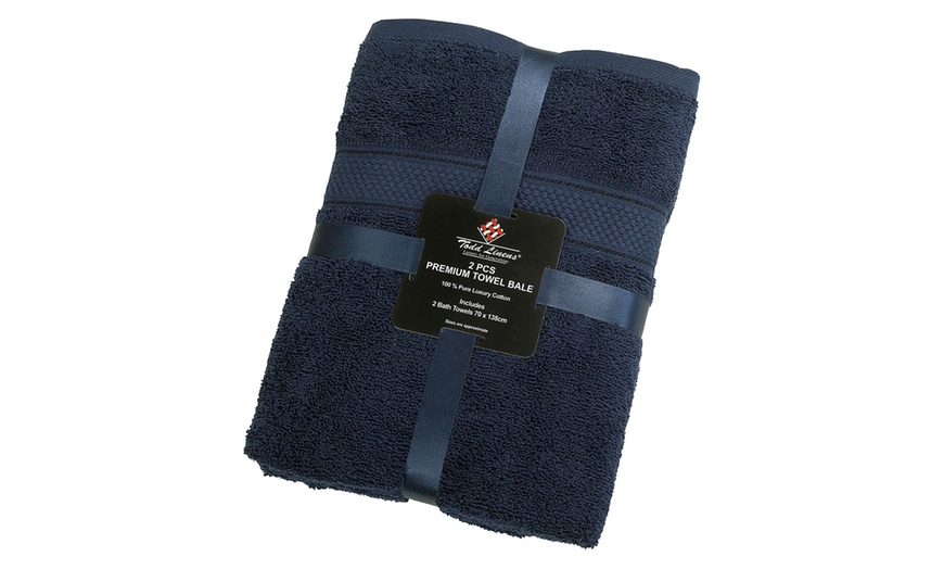 Image 33: 100% Cotton Towel Set