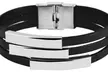 Bracelet pour homme en cuir de Akzent, modèle au choix - Second Medium