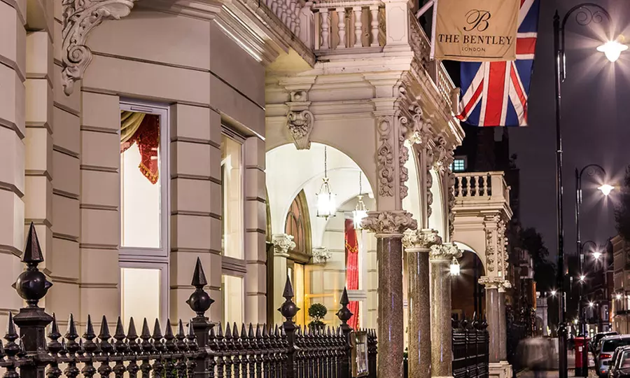 Opulent Traditional Afternoon Tea at 5-Star Bentley Hotel, London