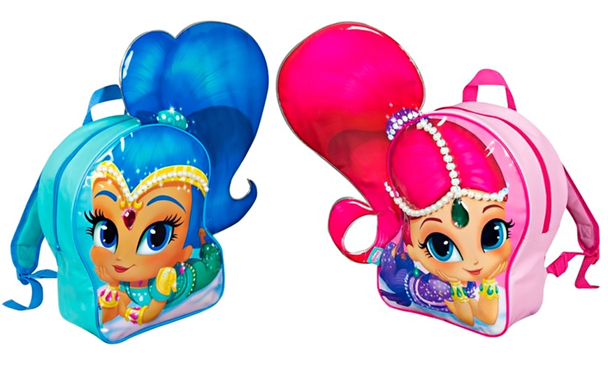 Image 1: Shimmer and Shine Backpack