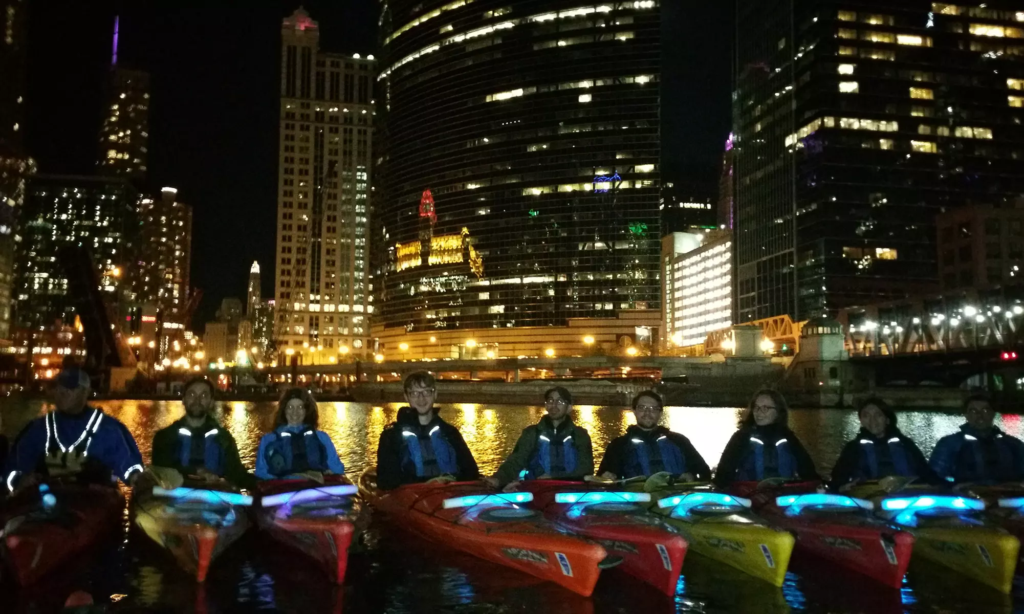 Architectural Tour or Fireworks Paddle on The Chicago River for One or Two with Kayak Chicago (Up to 31% Off) - Primary Image