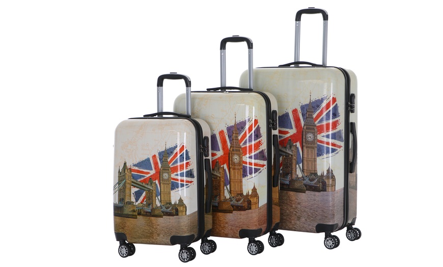 Image 7: Three-Piece Luggage Set