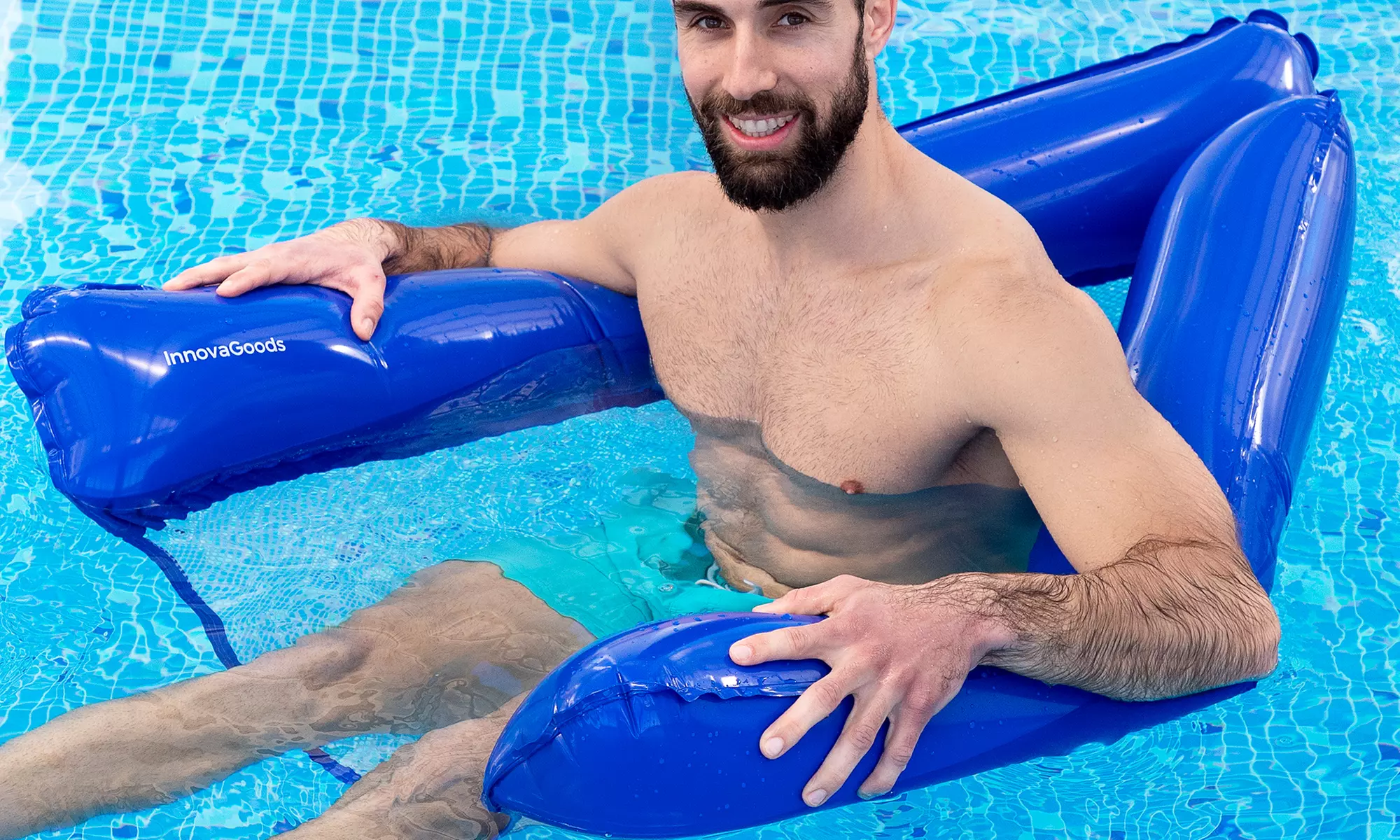 Amaca galleggiante per piscina InnovaGoods