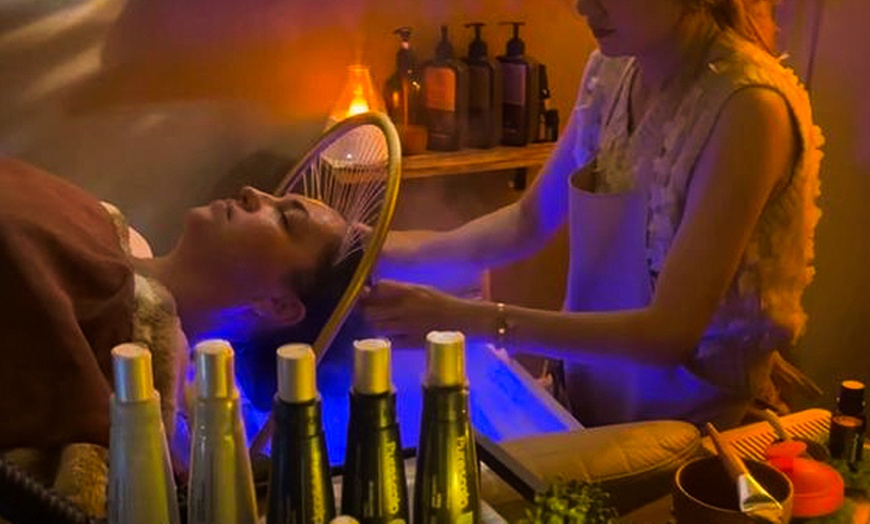Image 1: ✨ 90-Min Scalp & Face Spa + K Glow Facial (Up to 39% Off)