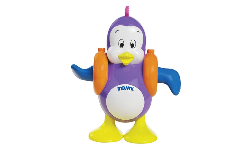 Image 1: Tomy Splashy the Penguin Bath Toy