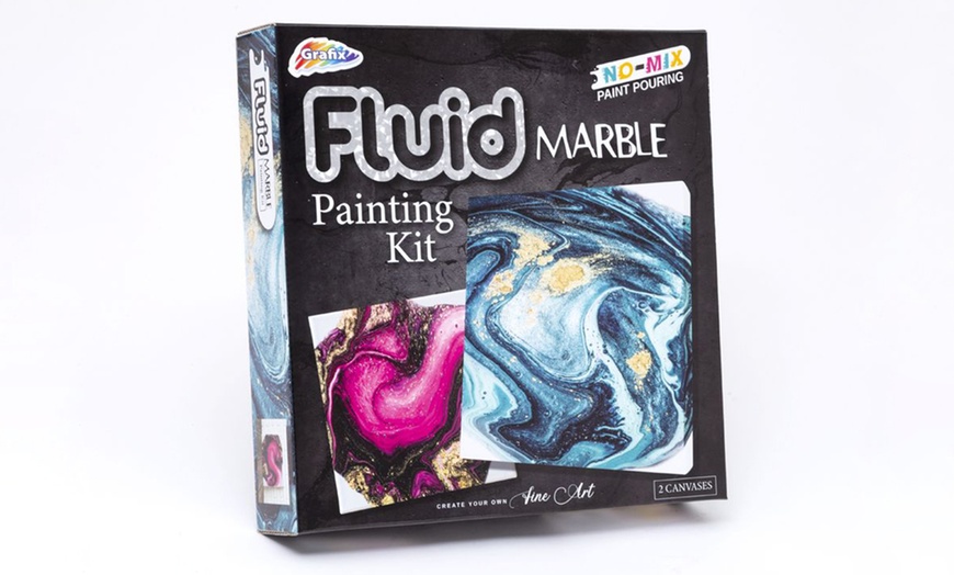 Image 1: RMS Fluid Marble Painting Kit