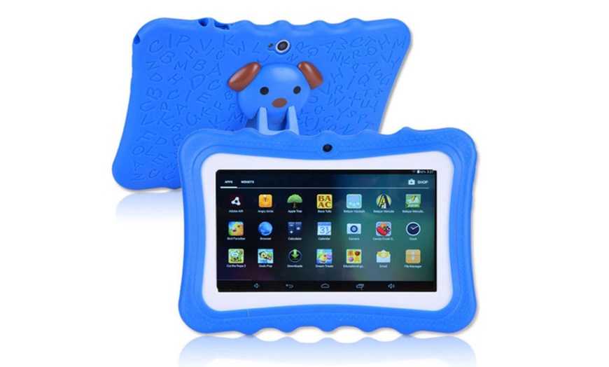 Image 2: Kids' Educational Tablet with Protective Sleeve