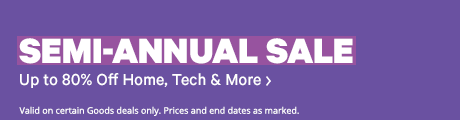 Semi-Annual Sale