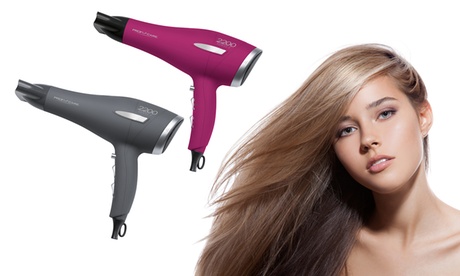 Asciugacapelli Proficare PC-HT 3045, disponibile in 2 colori fucsia o grigio potenza da 1800–2200 W