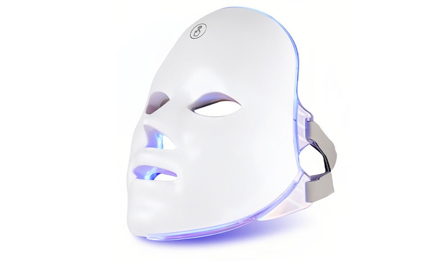 Image 2: LED Rejuvenation Light Therapy Facial Mask