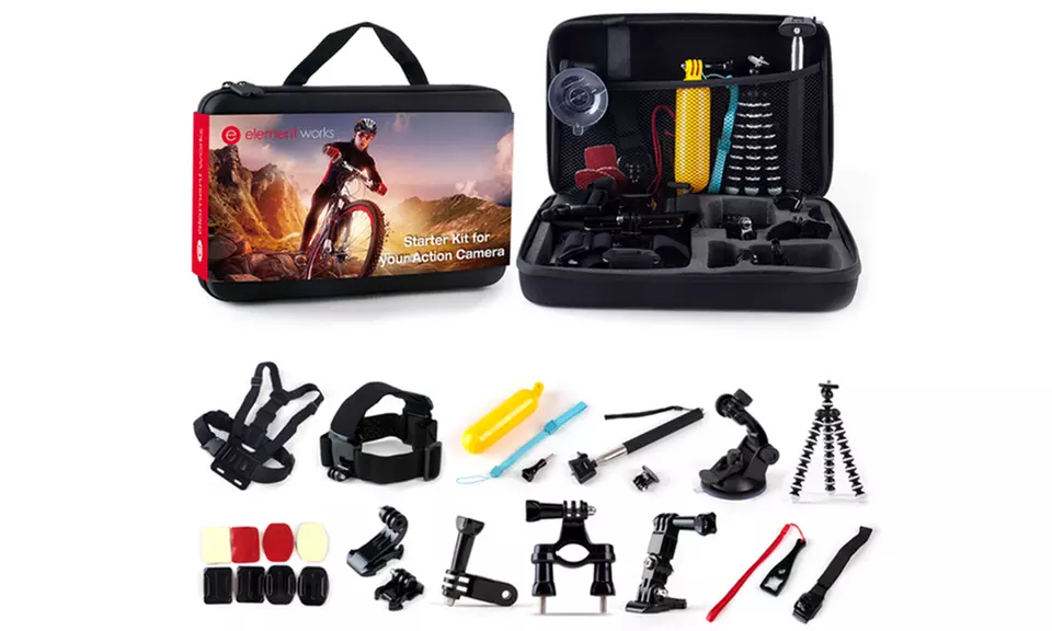 26-Piece GoPro Hero Camera Accessory Kit for 1, 2 , 3, 3+, 4/5 - Primary Image
