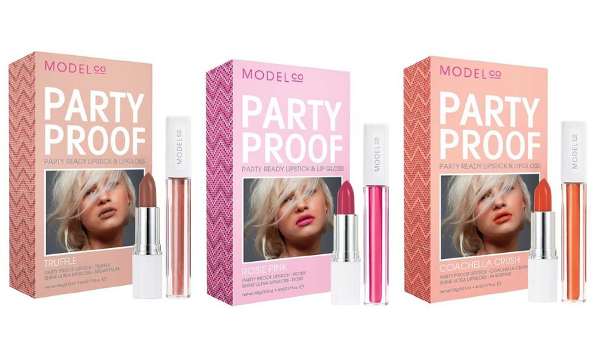 Image 1: Party Proof Lipstick Sets