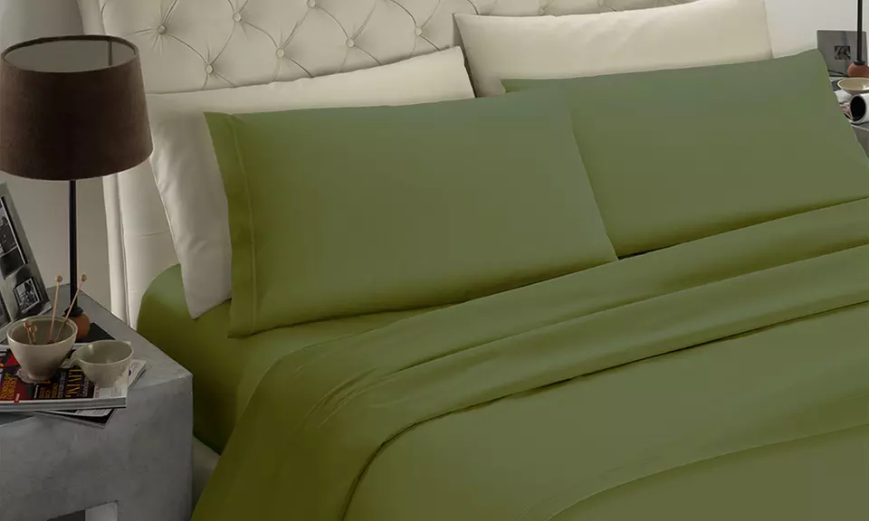 Completo lenzuola in 100% microfibra Made in Italy