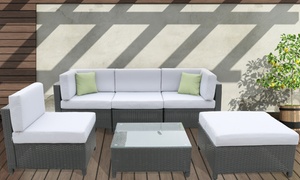  Outdoor Rattan-Effect So... 