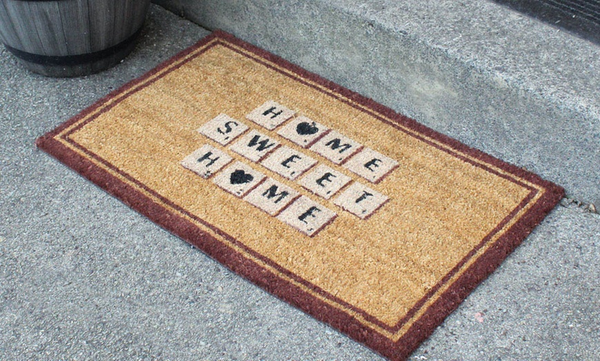 Image 5: Heavy Duty Printed Coir Doormat