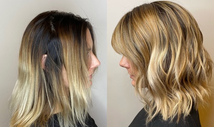 Haircut, Wash, and Conditioning Treatment with Blowout - Maxim Beautique