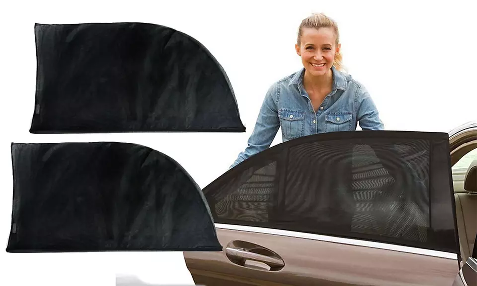 Adjustable Car Rear Window Sunshade Cover (2-Pack) - Primary Image