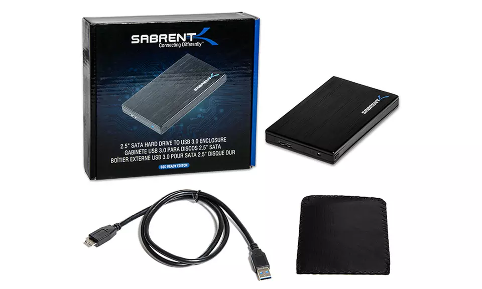 Sabrent 2.5" SATA Hard Drive to USB 3.0 Enclosure - Second Medium