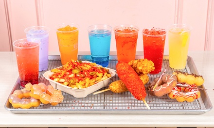 Bubble Tea + Single Mochi Donut for One person - Mochi Cafe