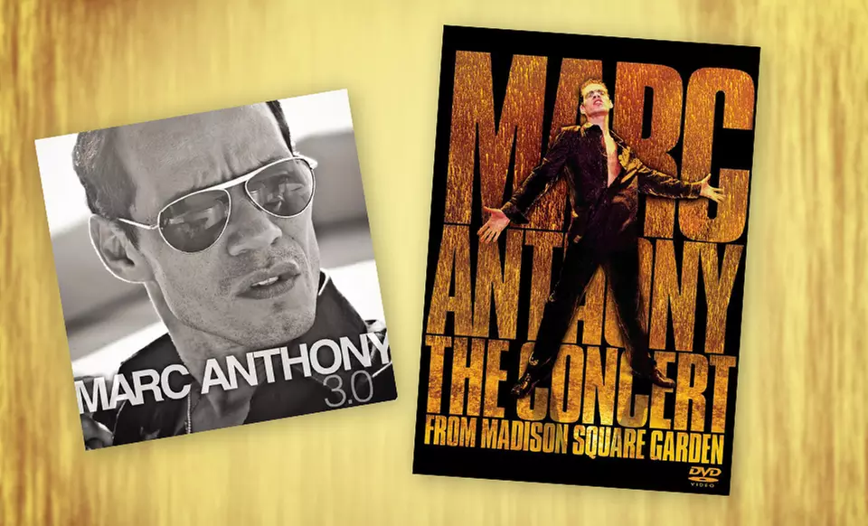 $18.99 for a Marc Anthony Bundle with New "3.0" CD and Live Concert DVD ($23.96 List Price). Free Shipping and Returns. - Primary Image