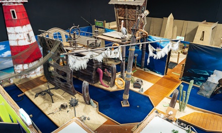 Mega Mini Golf Group Deal 18 Hole Course - For 4 people , Valid  to - Mega Mini Golf